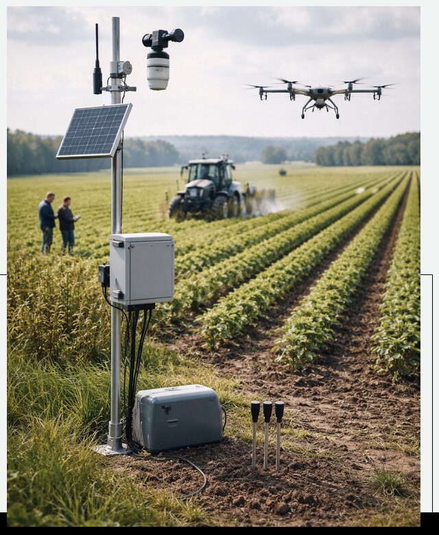 Разработка IoT мониторинга полей в Ставрополе от 8826 р. | АвикейСтв